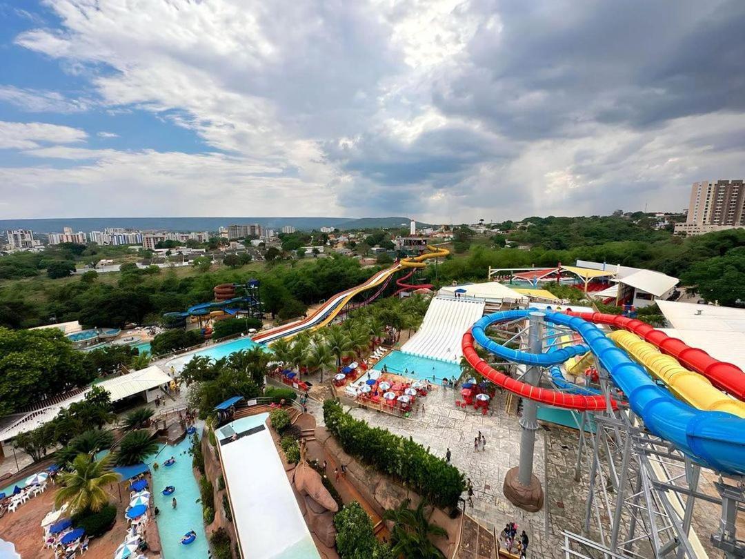 Aparthotel Piazza Diroma Acesso Diroma Acqua Park Gratuito Star Temporada Caldas Novas Exterior foto