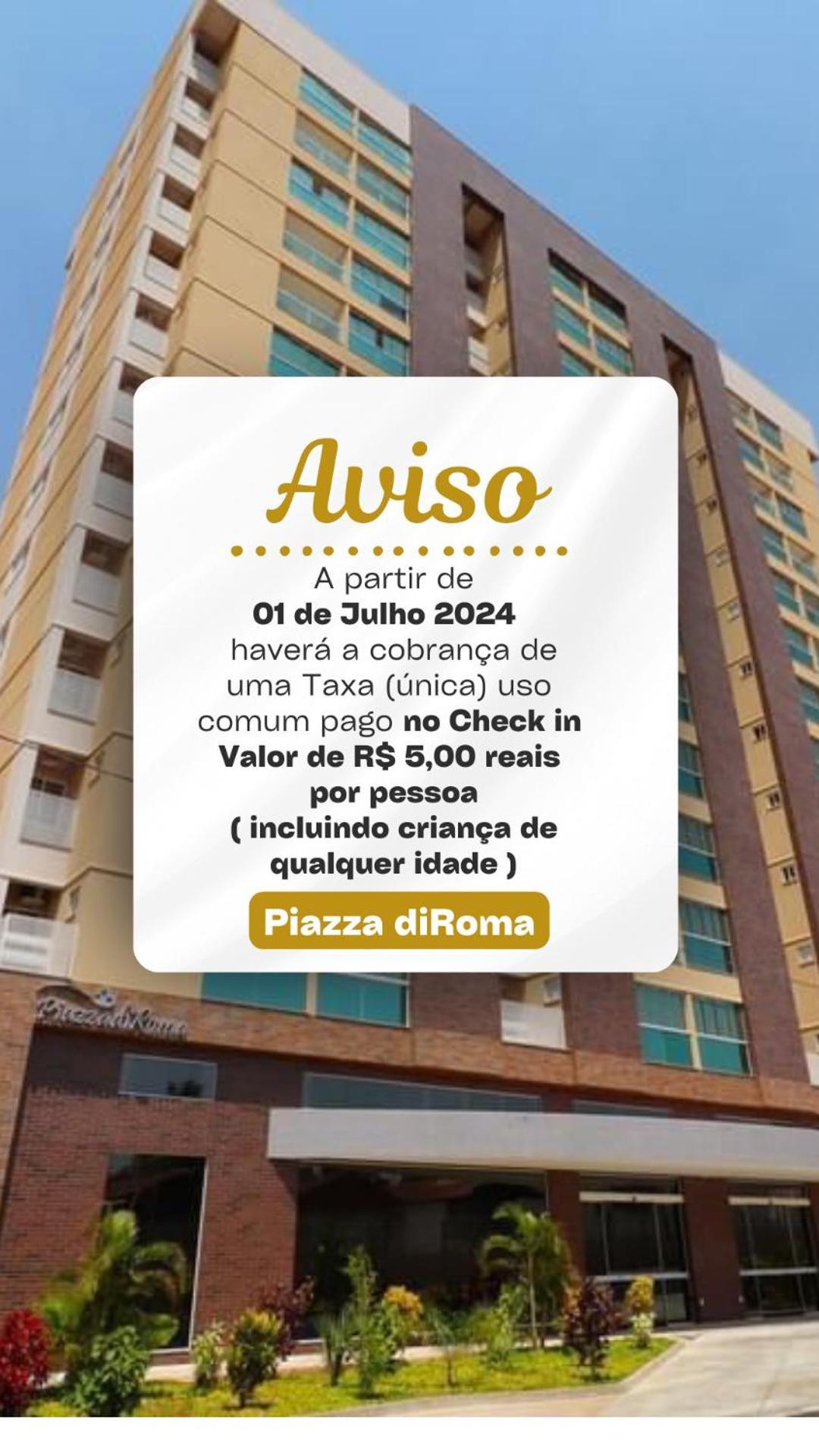 Aparthotel Piazza Diroma Acesso Diroma Acqua Park Gratuito Star Temporada Caldas Novas Exterior foto